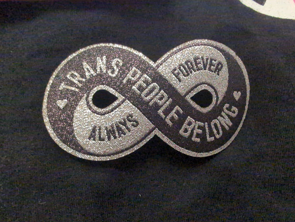 Trans People Belong Patches