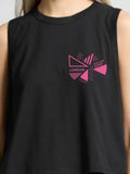 Brawling Wave cropped tank