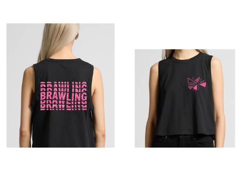 Cropped Brawling Wave Tank