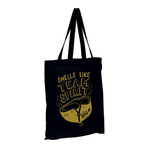 Smells Like Team Spirit tote